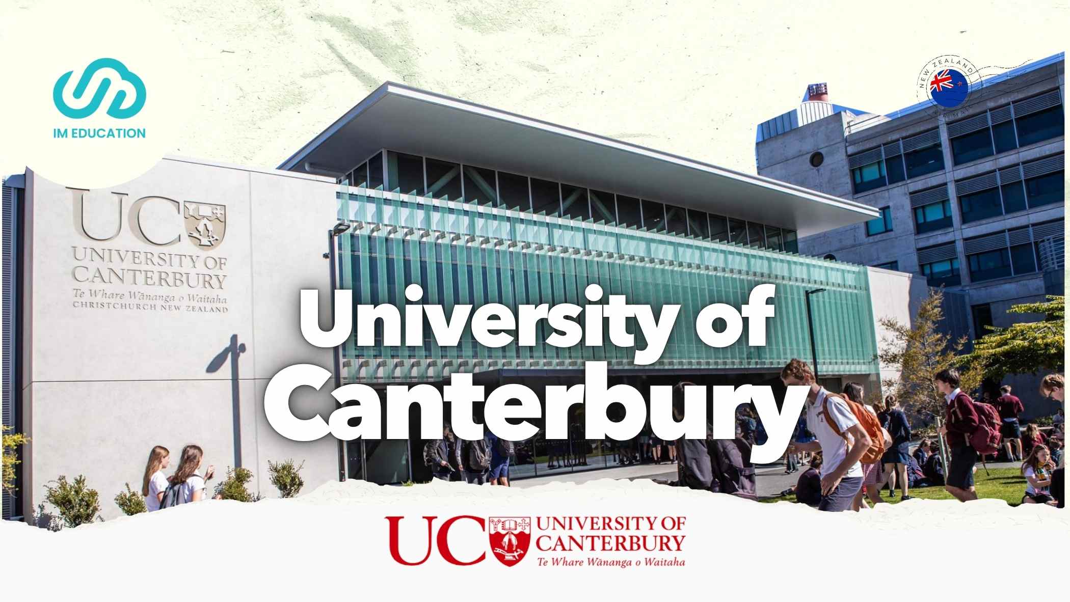 ทุนมหาวิทยาลัยนิวซีแลนด์ University of Canterbury